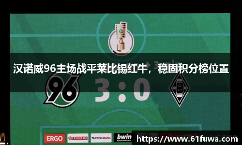 汉诺威96主场战平莱比锡红牛，稳固积分榜位置